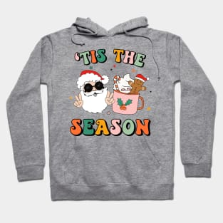 'Tis the season Funny Santa Christmas Hoodie